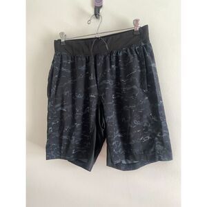 Lululemon T.H.E. Short 9" *Linerless Grey/Black Camo SIZE MEDIUM